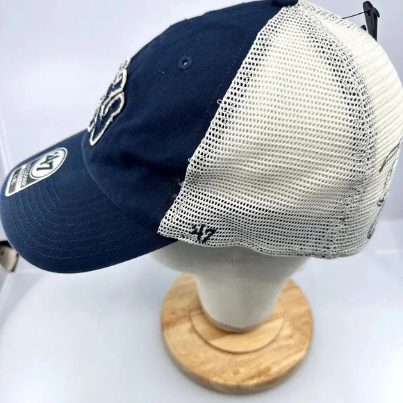 '47 Brand Mens New York Yankees Stamper Mesh Closer Cap Navy Blue Size Large-XL - Picture 4 of 7